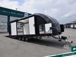 BRIAN JAMES TRAILERS Race Transporter 7 Seilwinde Solar Kamera
