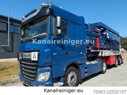 DAF XF530 FT 4x2 mit Kroll, ADR Saug- /Druckanhänger