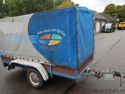EQUIPE Taurpalin trailer broken axle!