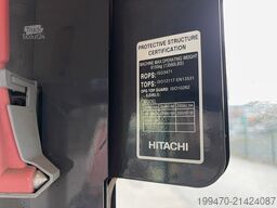 Hitachi ZX48U-5A CLR with 3 excavator buckets