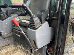 Kubota KX080-4 with 3 excavator buckets