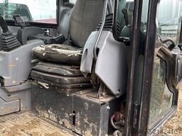 Kubota KX080-4 with 3 excavator buckets