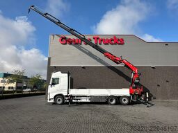 Volvo FH 540 6X2 BAKWAGEN  + FASSI 545 RA.2.26 KRAAN/...