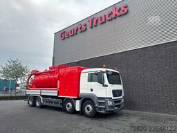 MAN TGS 35.400 BB 8X4 + WIELAND B.V BB.8200/TG DROG...