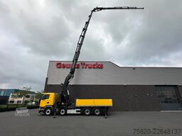 Scania G450 8X4 BAKWAGEN + PALFINGER PK 110002 = JIB P...