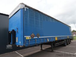 Kogel 3 axle curtainside trailer with side boards