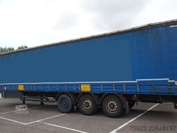 Kogel 3 axle curtainside trailer with side boards