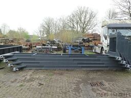  Abrollkippaufbau, Containerchassis, 20 Fuß