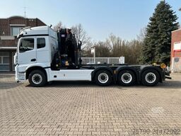 MERCEDES-BENZ 3253 Arocs mit HMF 3220 Kran und JOAB Abroller