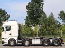 Scania R580 V8 8X4 RETARDER BIG AXLES HOOKLIFT FULL AIR