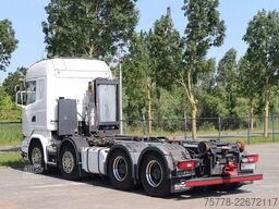 Scania R580 V8 8X4 RETARDER BIG AXLES HOOKLIFT FULL AIR