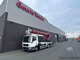 MAN TGL 7.180 4X2 BB BOCKER AK37/4000 + JIB MONTAGE...