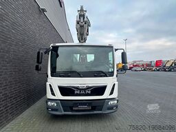 MAN TGL 7.180 4X2 BB BOCKER AK37/4000 + JIB MONTAGE...