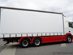 SCANIA R540 6x2 / Curtainsider 19 EPAL/ cap 16t
