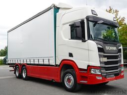 SCANIA R540 6x2 / Curtainsider 19 EPAL/ cap 16t