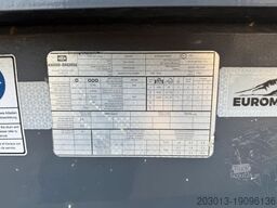  Betonmischer-Auflieger Euromix 12 m³ mit Motor
