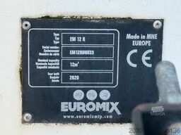  Betonmischer-Auflieger Euromix 12 m³ mit Motor