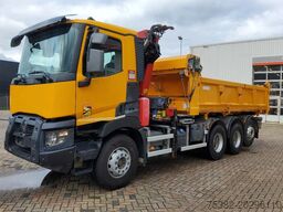 Renault C430 P8x4*4 TRIDEM + HMF KRAAN 1820K3 - REMOTE ...