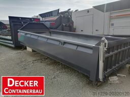 Decker Containerbau Abrollcontainer, Bayernbox, Pendelklappe