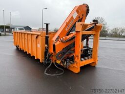 Garant Abrollmulde mit HMF Kran + Funk
