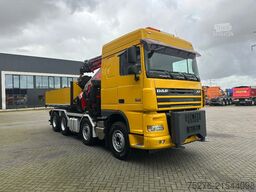 DAF XF 105.460 8x4 Trekker/ Bakwagen Fassi F950+Fly...
