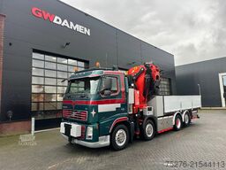 Volvo FH 520 8x2 Effer 850 + Fly jib, winch Euro 5