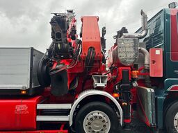 Volvo FH 520 8x2 Effer 850 + Fly jib, winch Euro 5