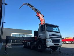 DAF CF 85.460 8x4 Tractor unit- Fassi F1100+Flyjib,...