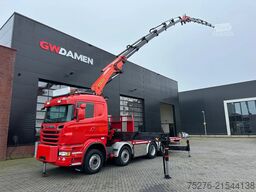 Scania R560 V8 8x2 Trekker-Bakwagen Palfinger PK 53002...