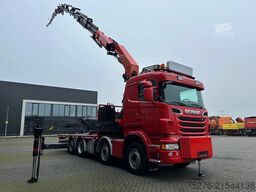 Scania R560 V8 8x2 Trekker-Bakwagen Palfinger PK 53002...