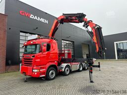 Scania R560 V8 8x2 Trekker-Bakwagen Palfinger PK 53002...