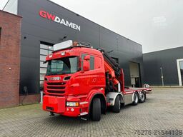 Scania R560 V8 8x2 Trekker-Bakwagen Palfinger PK 53002...