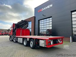 DAF CF 85.410 8x2 Hiab 1055-8+Fly jib Euro 5