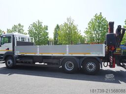 MAN TGS 26.360 Flatbed / Fassi F175 7.7 T /