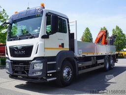 MAN TGS 26.360 Flatbed / Fassi F175 7.7 T /