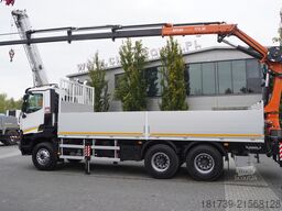 Renault C380 Comfort 6x4 / Atlas 172.3E crane