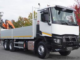 Renault C380 Comfort 6x4 / Atlas 172.3E crane