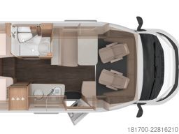 Knaus L!VE TI 650 MEG Platinum Selection TraumMobil*160*Autom*L-Sitz