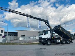 Ανατρεπόμενο φορτηγό MERCEDES-BENZ Arocs 2545 Kipper/Kran/6x4-4/Lenkachse/128 tkm