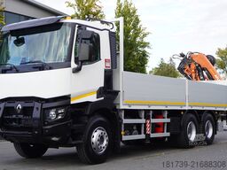 Renault C380 Comfort 6x4 / Atlas 172.3E crane