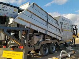 FABO mobile concrete mixing plants 60 m³/h Mobile Concrete Mixing Plant