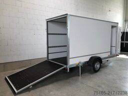 Blyss F1336HD Rampe, Seitentür Kofferanhänger