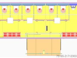 Rosemeier VE 6 Damen, 2 Herren, 5 Urinale Toilettenanhänger