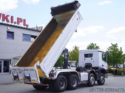 Mercedes-Benz Arocs 3243 8x4 / 130 tho. km! / Meiller