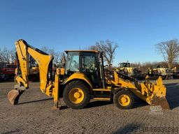 CATERPILLAR 432F2, 4+1 Schaufel, Telestiel, Palettengabel,AC