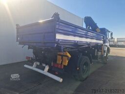 MAN 18.264 FAK 4x4 Meiller Kipper + Kran Allrad AHK
