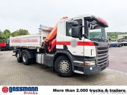 Scania P 320 6x2/4, Lenk-/Liftachse, Kran Palfinger PK