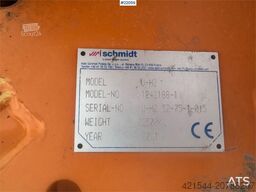 Schmidt U-H2 folding wing plough