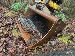 Kubota U36-4 Beltegraver m/ 4 skuffer, rotortilt og klype