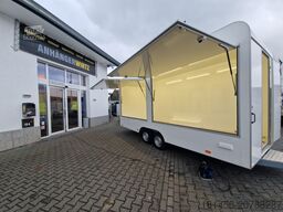 trailershop Verkaufsanhänger leer 520cm 2700kg